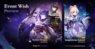 The two main banners for Genshin Impact 2.1 (Image via Genshin Impact)